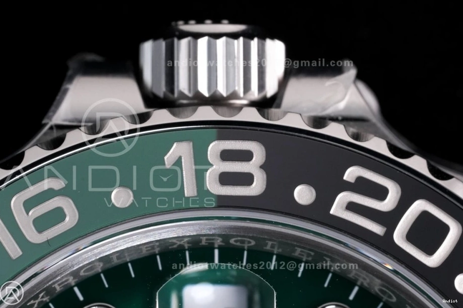 Durable 884 V3 126729 Edition Green VTNR II SS DD Bracelet GMT-Master Sprite 1:1 Oyster VSF 904L On Dial Best 0708